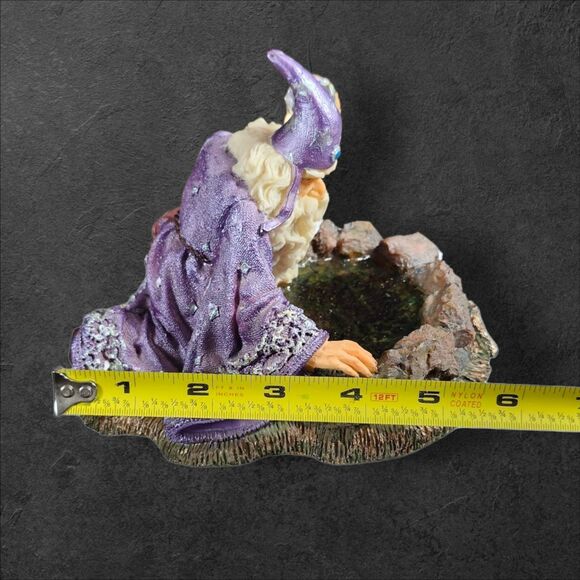 Medieval Legends Merlin Wizard Figurine w/ Crystal Ball Pond NIB Fantasy Magic - Picture 9 of 12